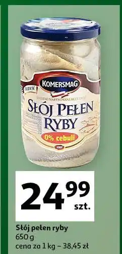 Auchan Słój pełen ryby Komersmag oferta