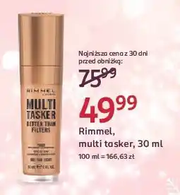 Rossmann Wielofunkcyjny produkt do twarzy 001 fair Rimmel The Multi-Tasker Better Than Filters oferta