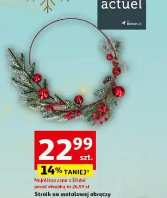 Auchan Swiątek na metalowej obręczy oferta