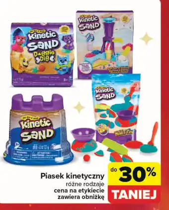 Carrefour Piasek kinetyczny Kinetic Sand oferta