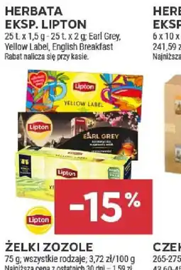 Stokrotka Herbata eksp. Lipton oferta