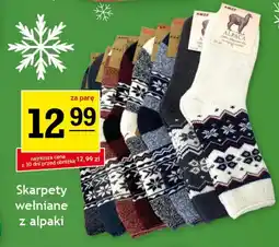 Skarpety wełniane z alpaki