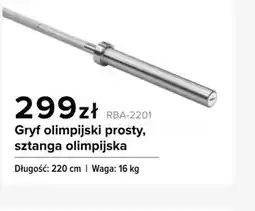 Rebel Electro Gryf olimpijski prosty oferta