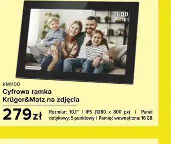 Rebel Electro Cyfrowa ramka Kriiger&Matz na zdjęcia oferta