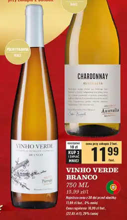 Biedronka Wino Vinho Verde Branco oferta