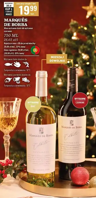 Biedronka Wino Marques De Borba Alentejo oferta