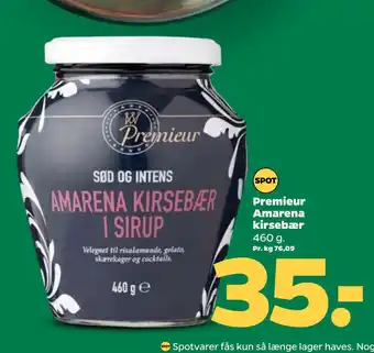 Netto Premieur Amarena kirsebær oferta