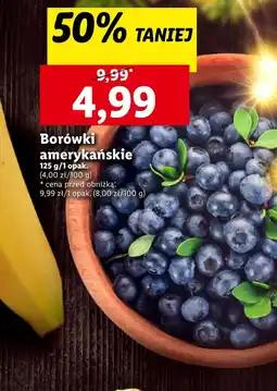 Lidl Borówki amerykańskie oferta