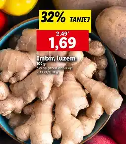 Lidl Imbir oferta