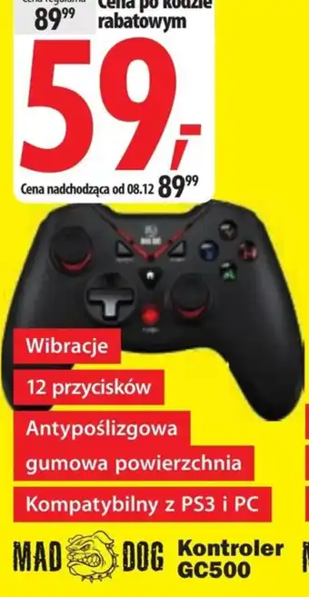 Media Expert Kontroler bezprzewodowy Mad Dog oferta