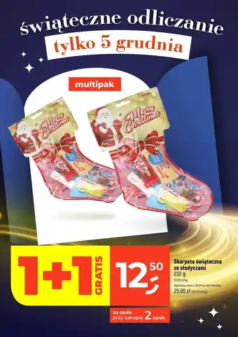 Dealz Skarpeta ze słodyczami oferta