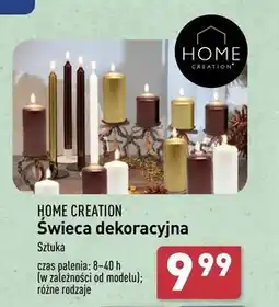 ALDI Świeca dekoracyjna Home Creation oferta