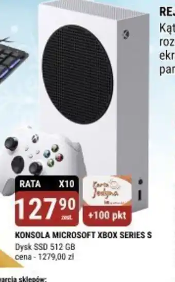 bi1 Konsola Microsoft Xbox Series S oferta