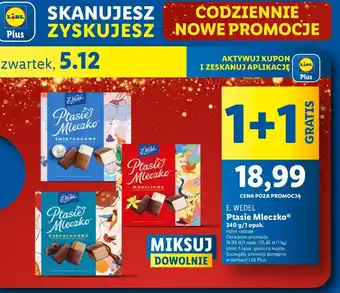 Lidl Czekoladki śmietankowe E. wedel ptasie mleczko oferta