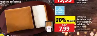 Lidl Sernik w stylu nowojorskim Cukiernia szabelski oferta