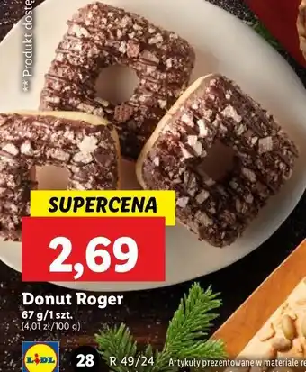 Lidl Donut roger oferta