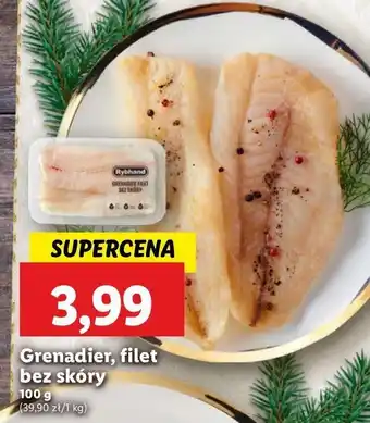 Lidl Grenadier filet bez skóry Rybhand oferta