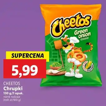 Lidl Chrupki zielona cebulka Cheetos oferta