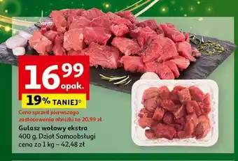 Auchan Gulasz wołowy oferta