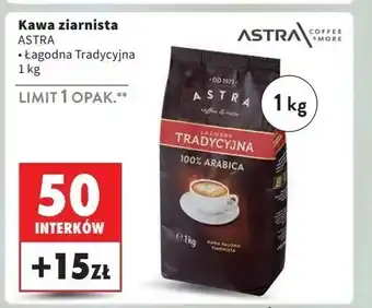 Intermarche Kawa ASTRA ŁAGODNA TRADYCYJNA oferta