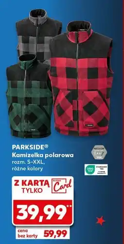 Kaufland Kamizelka s-xxl polarowa Parkside oferta