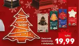 Kaufland Świecznik ceramiczny oferta