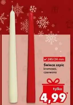 Kaufland Świeca szpic oferta