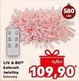 Kaufland Łańcuch świetlny 580 led Liv & Bo oferta