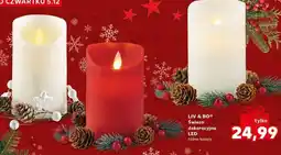 Kaufland Świeca dekoracyjna led Liv & Bo oferta