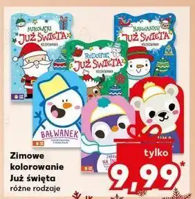 Kaufland Kolorowanka zima oferta