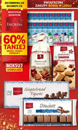 Lidl Lizaki świąteczne Favorina oferta