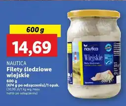 Lidl Filety śledziowe wiejskie Nautica Schwartz oferta
