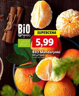 Lidl Mandarynki bio Bio Organic oferta