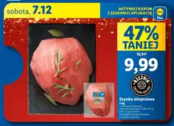 Lidl Szynka wieprzowa Rzeźnik Codzienna Dostawa oferta