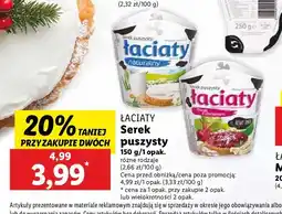 Lidl Serek puszysty burak z chrzanem Łaciaty oferta