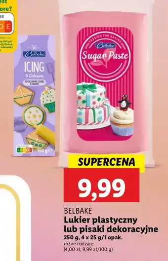 Lidl Pisaki cukrowe Belbake oferta