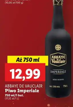 Lidl Piwo Abbaye De Vauclair Imperiale oferta