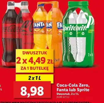 Lidl Napój Coca-Cola Zero oferta