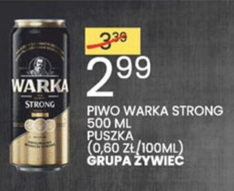 Wafelek Piwo Warka Strong 500ml oferta