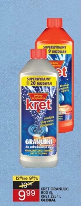 Wafelek Kret Granulki 800g oferta