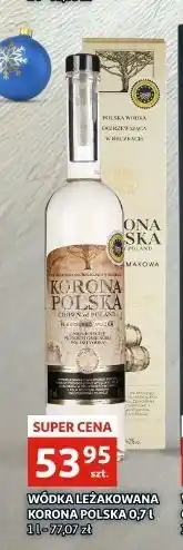 Auchan Wódka Korona Polska oferta