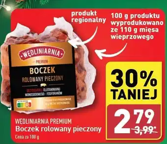 ALDI Boczek rolowany pieczony Wędliniarnia Premium oferta