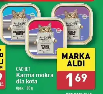 ALDI Karma dla kota ryba Cachet oferta