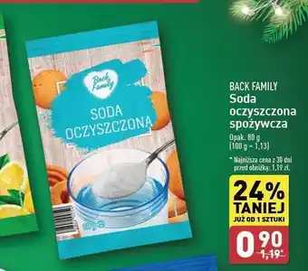 ALDI Soda oczyszczona Back Family oferta