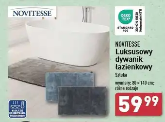 ALDI Dywanik łazienkowy 80 x 140 cm Novitesse oferta