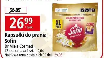 E.Leclerc Kapsułki do prania color protection Sofin Complete Care oferta