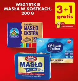 Biedronka Masło w kostkach oferta