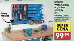 ALDI Organizer ścienny warsztatowy Workzone oferta