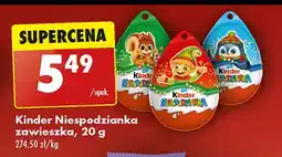 Biedronka Jajko niespodzianka wiewiórka Kinder Niespodzianka oferta