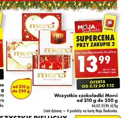 Biedronka Bombonierka czerwona Storck Merci oferta